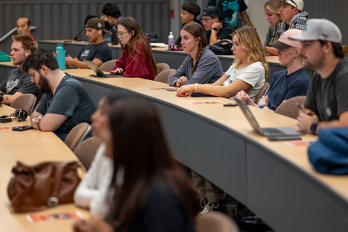 Class in session at Palomar College
