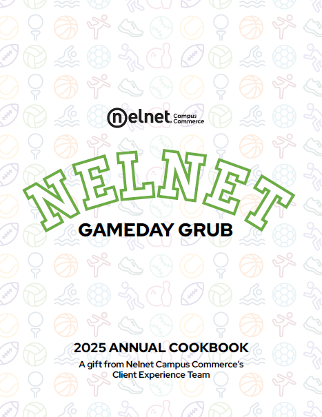 Nelnet Campus Commerce 2025 Cookbook cover