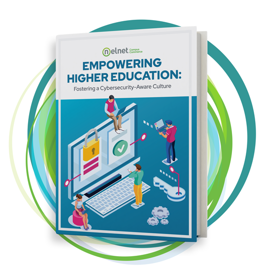 Empowering higher education cybersecurity ebook cover