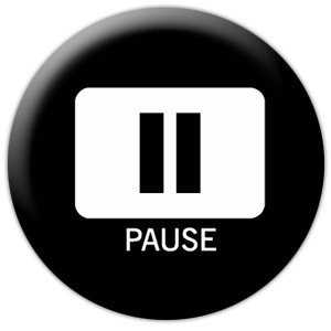 Pause button before saying unprofessional reaction.