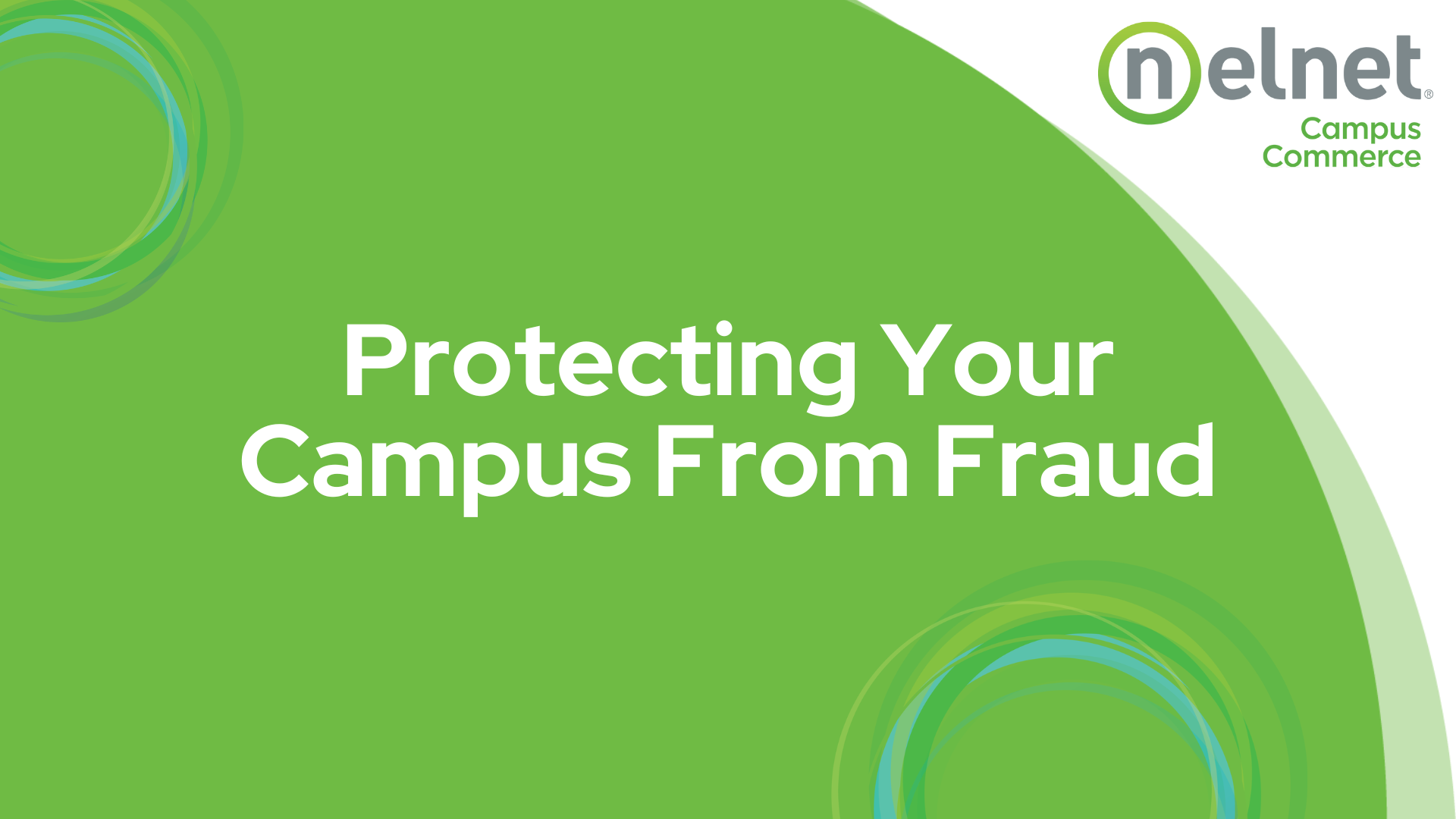 Protecting your campus from fraud